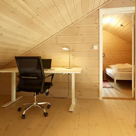 度假居 Furuheim Lodge, 4 Seizoenen Met Fantastisch Uitzicht *