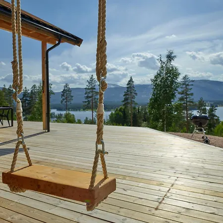 度假居 Furuheim Lodge, 4 Seizoenen Met Fantastisch Uitzicht *