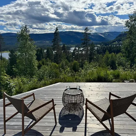 Furuheim Lodge, 4 Seizoenen Met Fantastisch Uitzicht ヴラダル