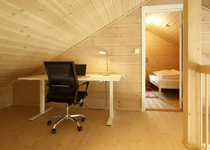 度假居 Furuheim Lodge, 4 Seizoenen Met Fantastisch Uitzicht *