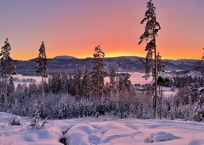 Furuheim Lodge, 4 Seizoenen Met Fantastisch Uitzicht Semesterbostad Vrådal